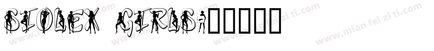 SIOLEX GIRLS字体转换